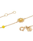 Sun Enamel Grigri Bracelet