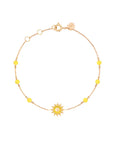 Sun Enamel Grigri Bracelet