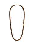 Rondelles Tiger Eye Semi Precious Stones Necklace