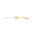 Tiny Medallion Diamonds Our Lady Double Chain Bracelet