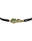 Lebanon Olive Branch Map Cord Bracelet