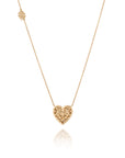 So Precious Love Pink Saphires Necklace