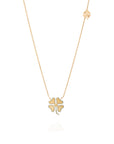 Dainty Diamonds Four Leaf Clover Necklace
