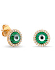 Full Diamonds Mini Eye Earrings