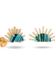 Sunset Crush 566 Diamonds Rays Earrings