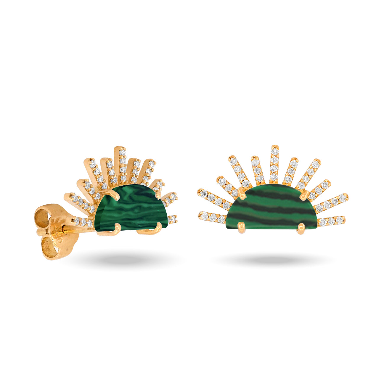 Sunset Crush 566 Diamonds Rays Earrings