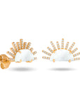 Sunset Crush 566 Diamonds Rays Earrings