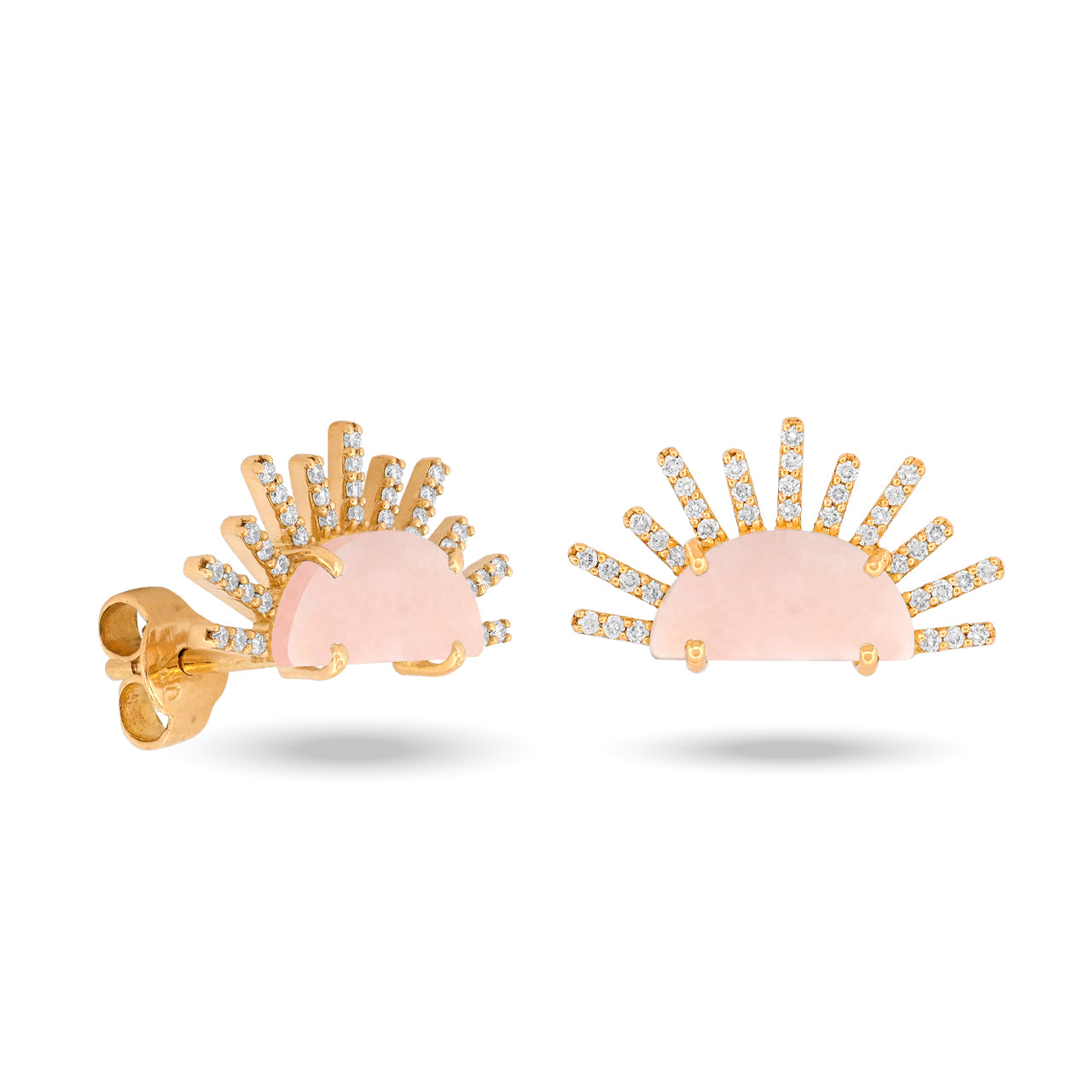 Sunset Crush 566 Diamonds Rays Earrings