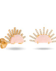 Sunset Crush 566 Diamonds Rays Earrings