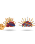 Sunset Crush 566 Diamonds Rays Earrings