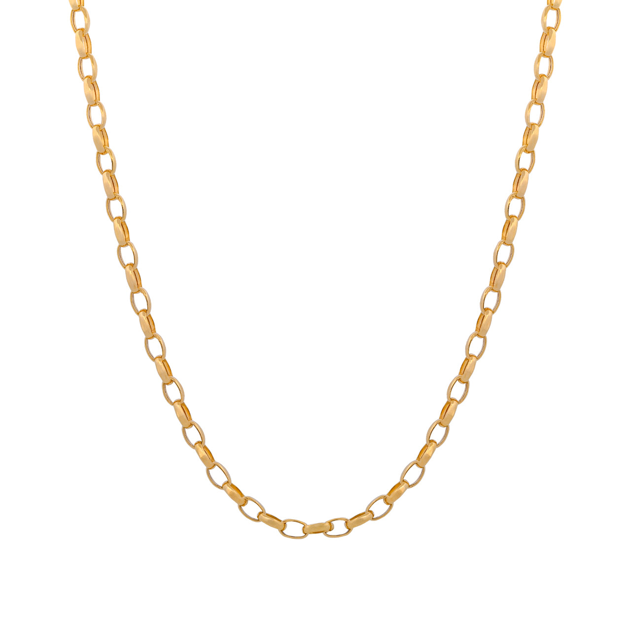 Interlocked Chain Necklace