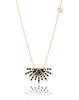 So Precious Sunrise Madness White and Black Diamonds Necklace