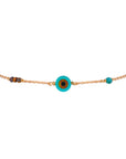 Evil Eye With Stones Bracelet
