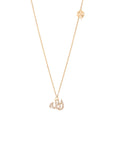 Plain Allah Diamonds Necklace