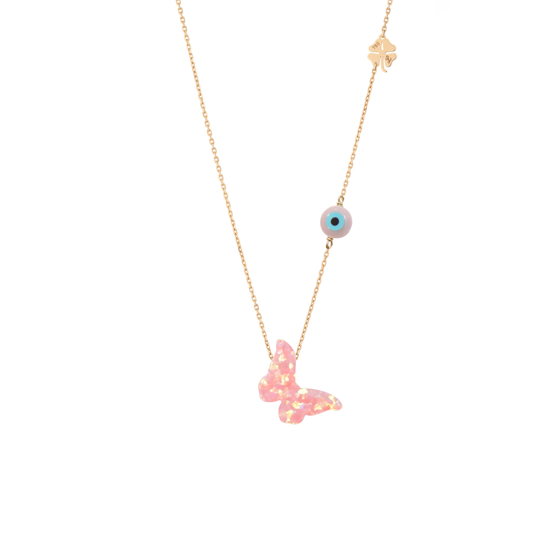 Level up your Butterfly lucky charm with an Evil Eye