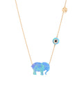 Level up your Elephant lucky charm with an Evil Eye