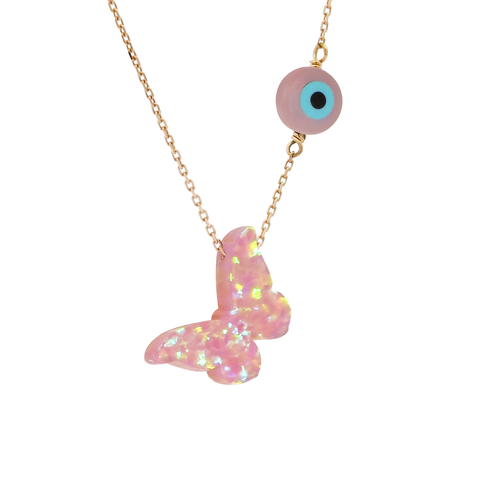Level up your Butterfly lucky charm with an Evil Eye