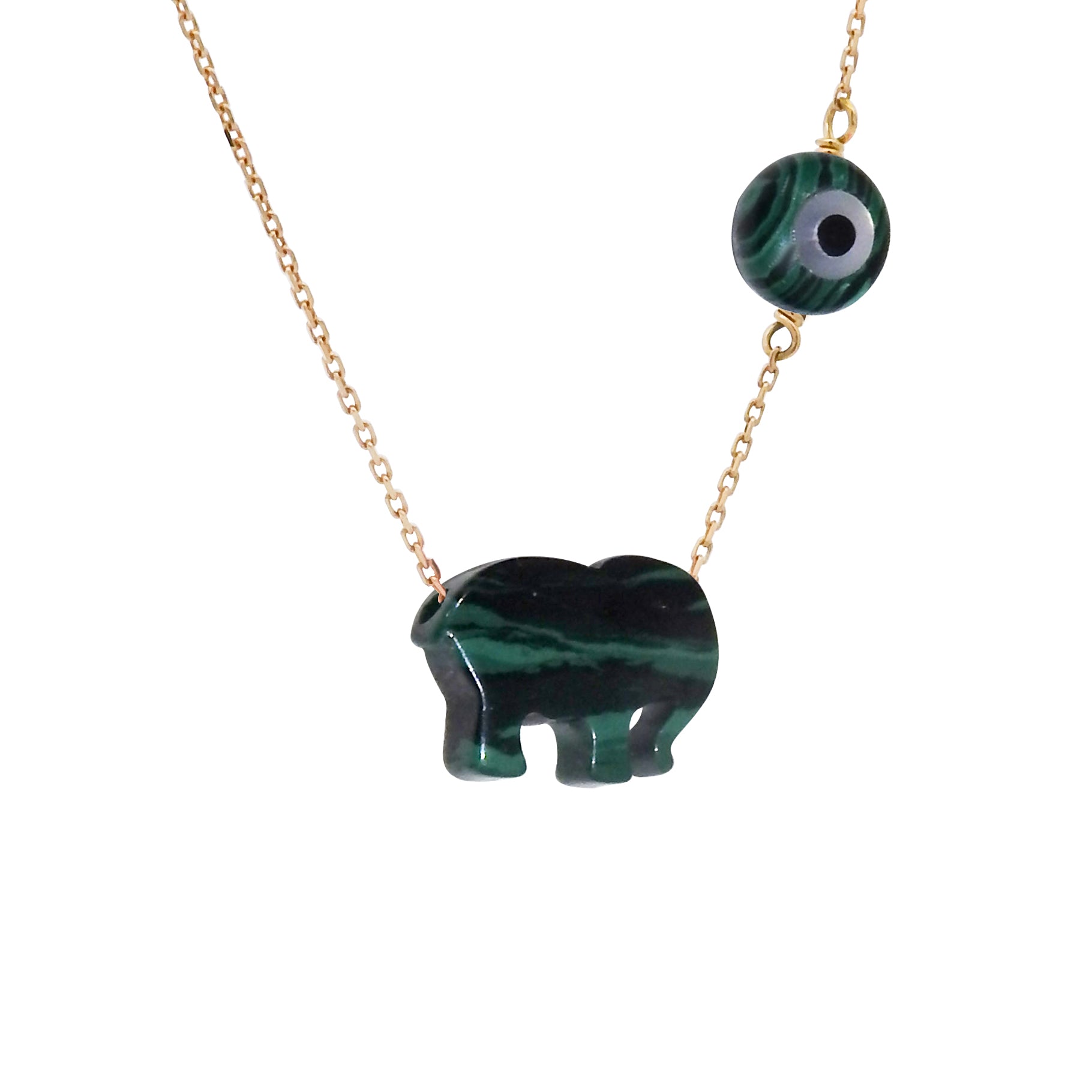 Level up your Elephant lucky charm with an Evil Eye