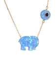 Level up your Elephant lucky charm with an Evil Eye