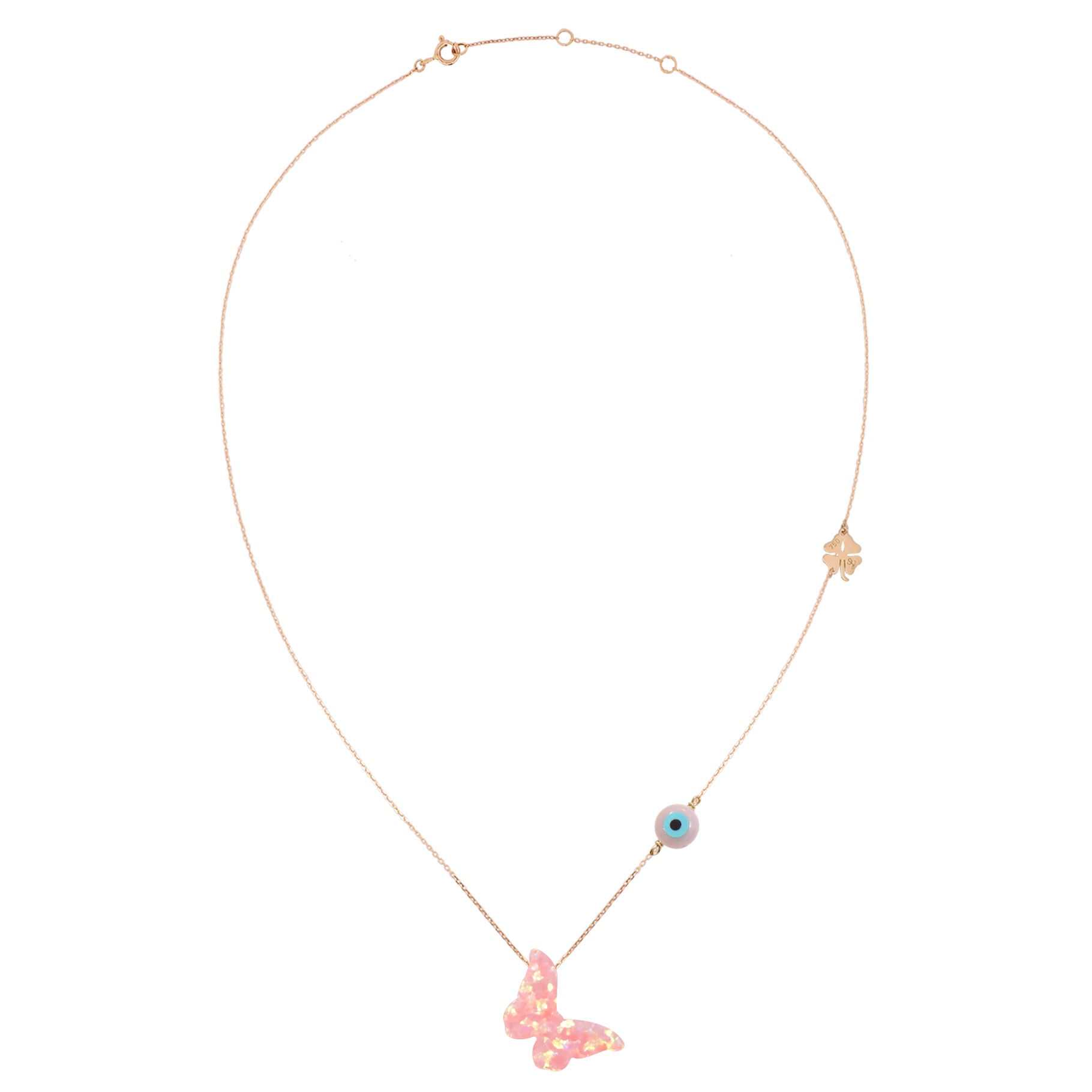 Level up your Butterfly lucky charm with an Evil Eye