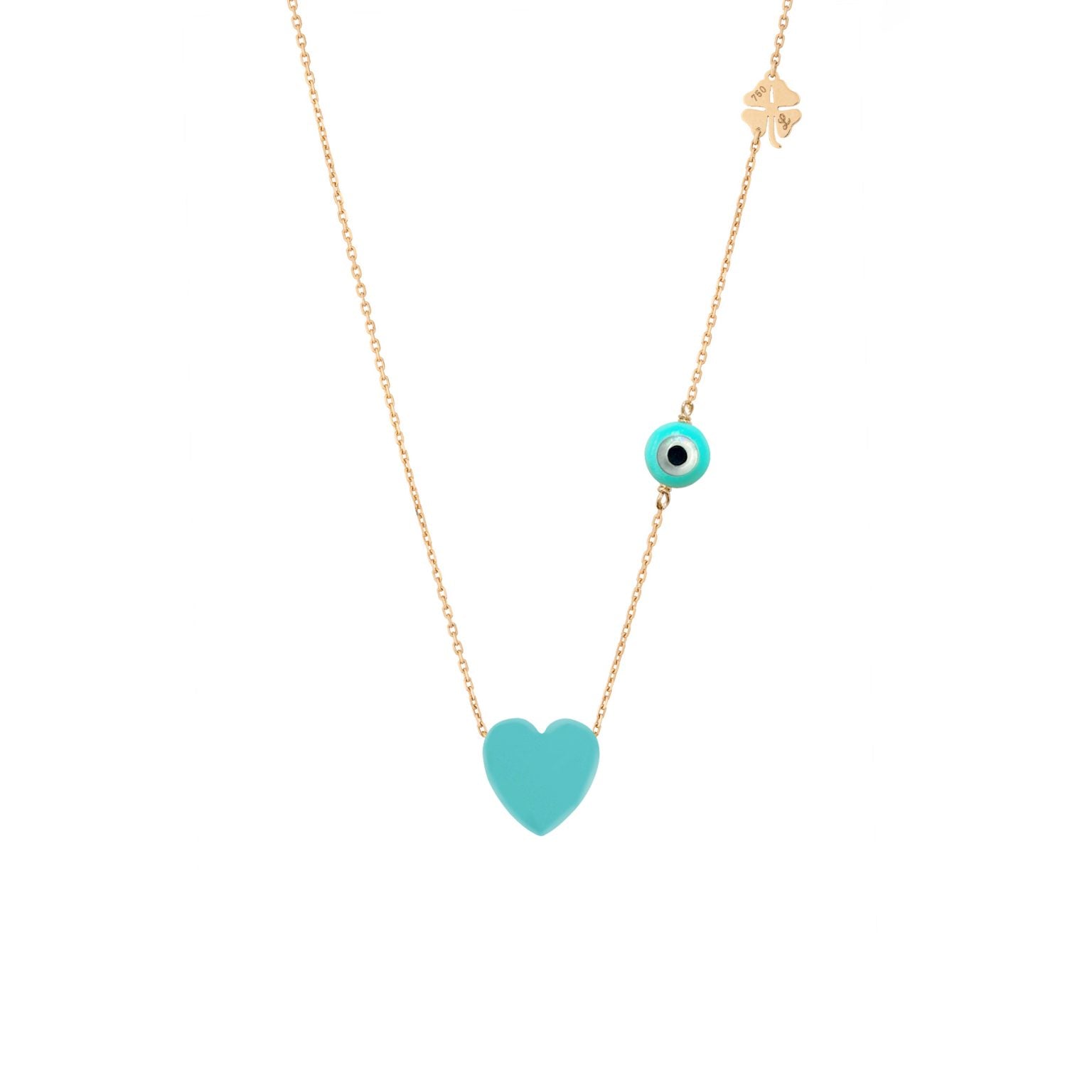 Level up your Heart Lucky charm with an Evil Eye