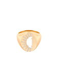 Sunset Crush 566 Diamonds Rays Ring