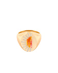 Sunset Crush 566 Diamonds Rays Ring