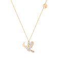 Mini Dove Peace Diamonds Necklace
