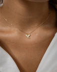 Mini Dove Peace Diamonds Necklace