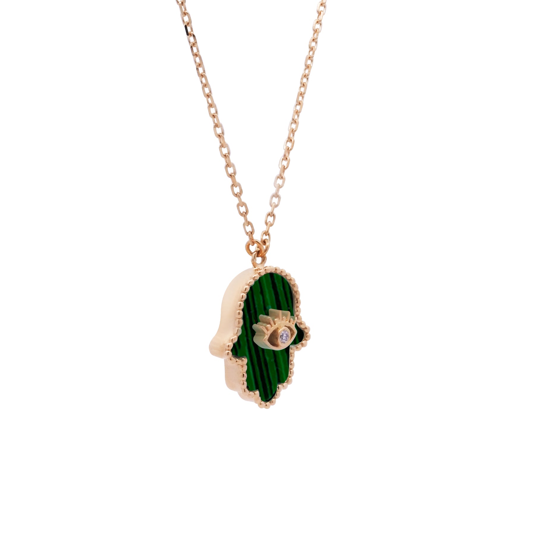 Tiny Amulet Fatima Frame Dot Eyelash