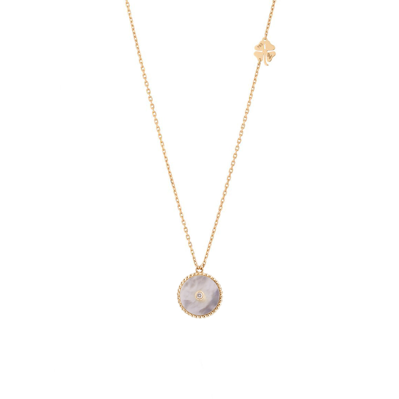 Tiny Amulet Diamond Dot