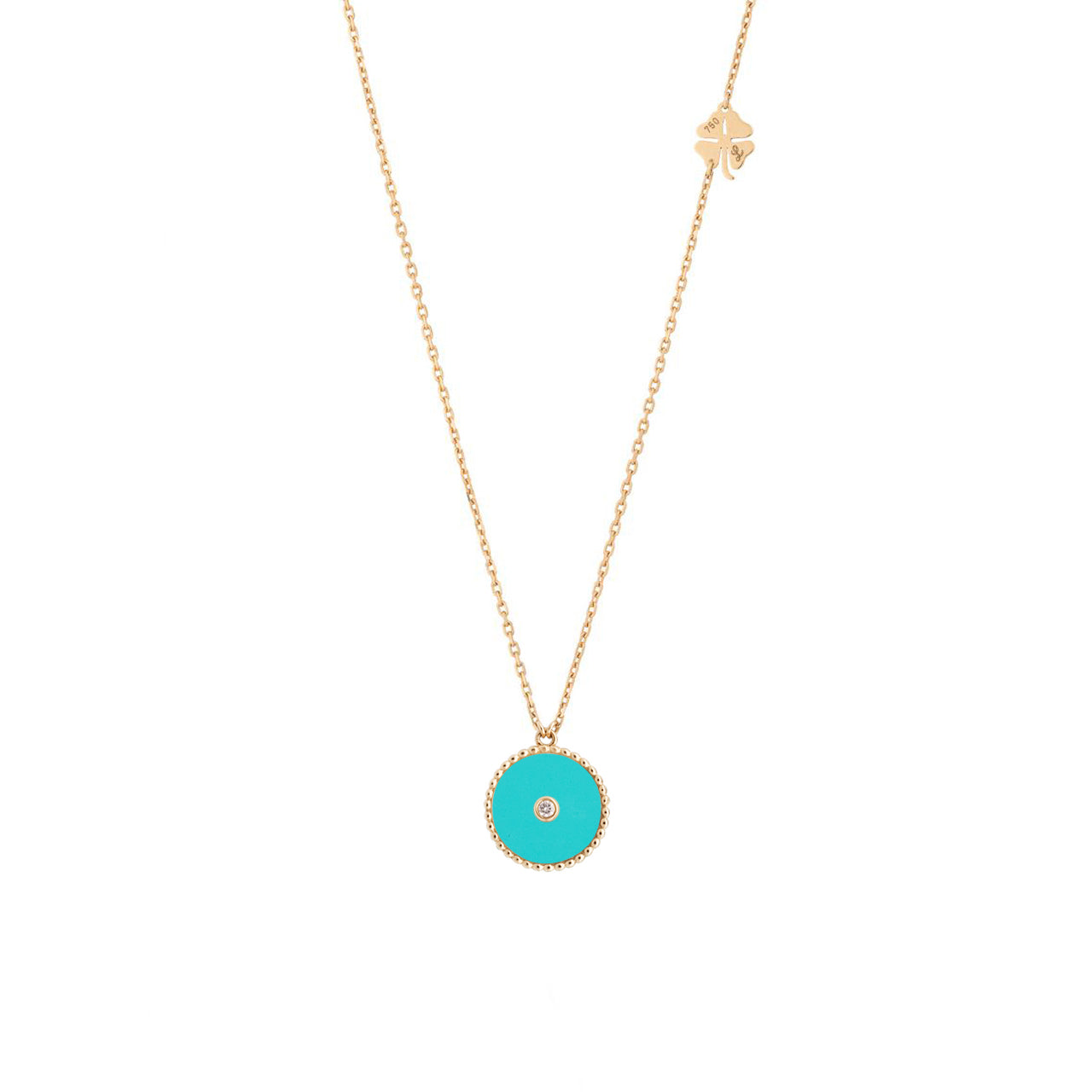 Tiny Amulet Diamond Dot