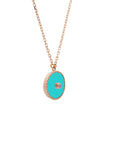 Tiny Amulet Diamond Dot