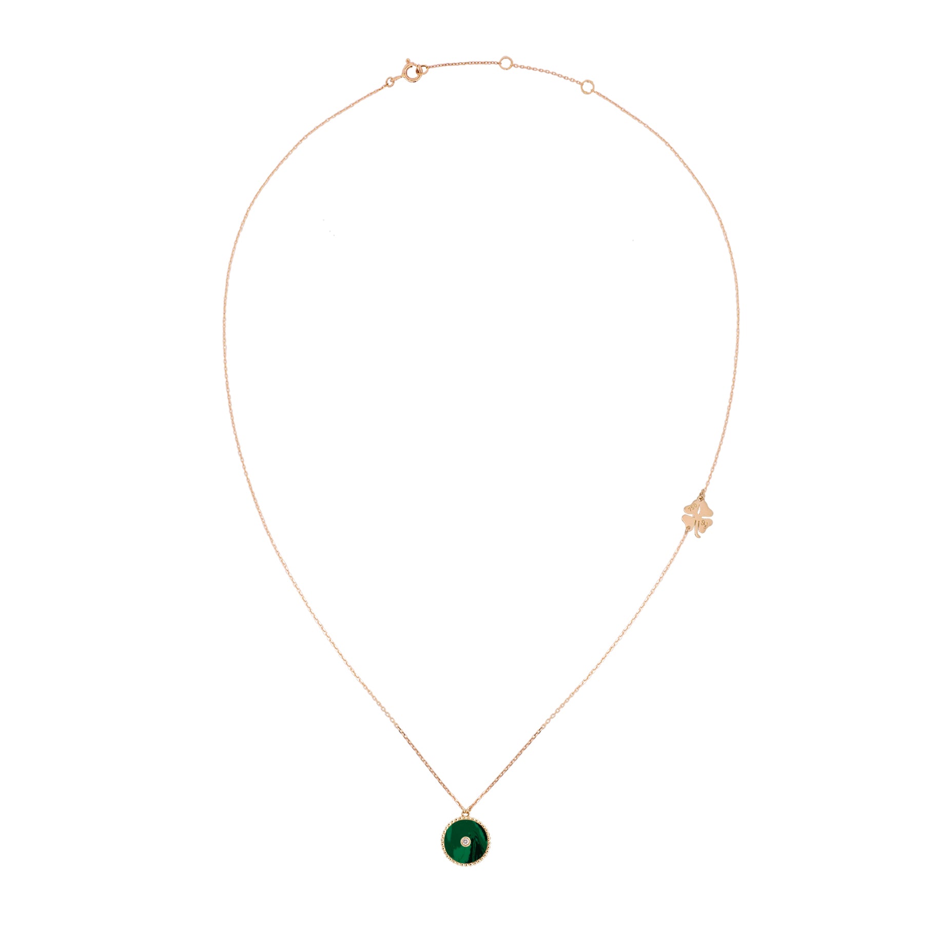 Tiny Amulet Diamond Dot