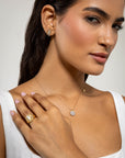 Tiny Amulet Diamond Dot