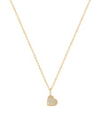 Roll On Necklace Heart Diamonds