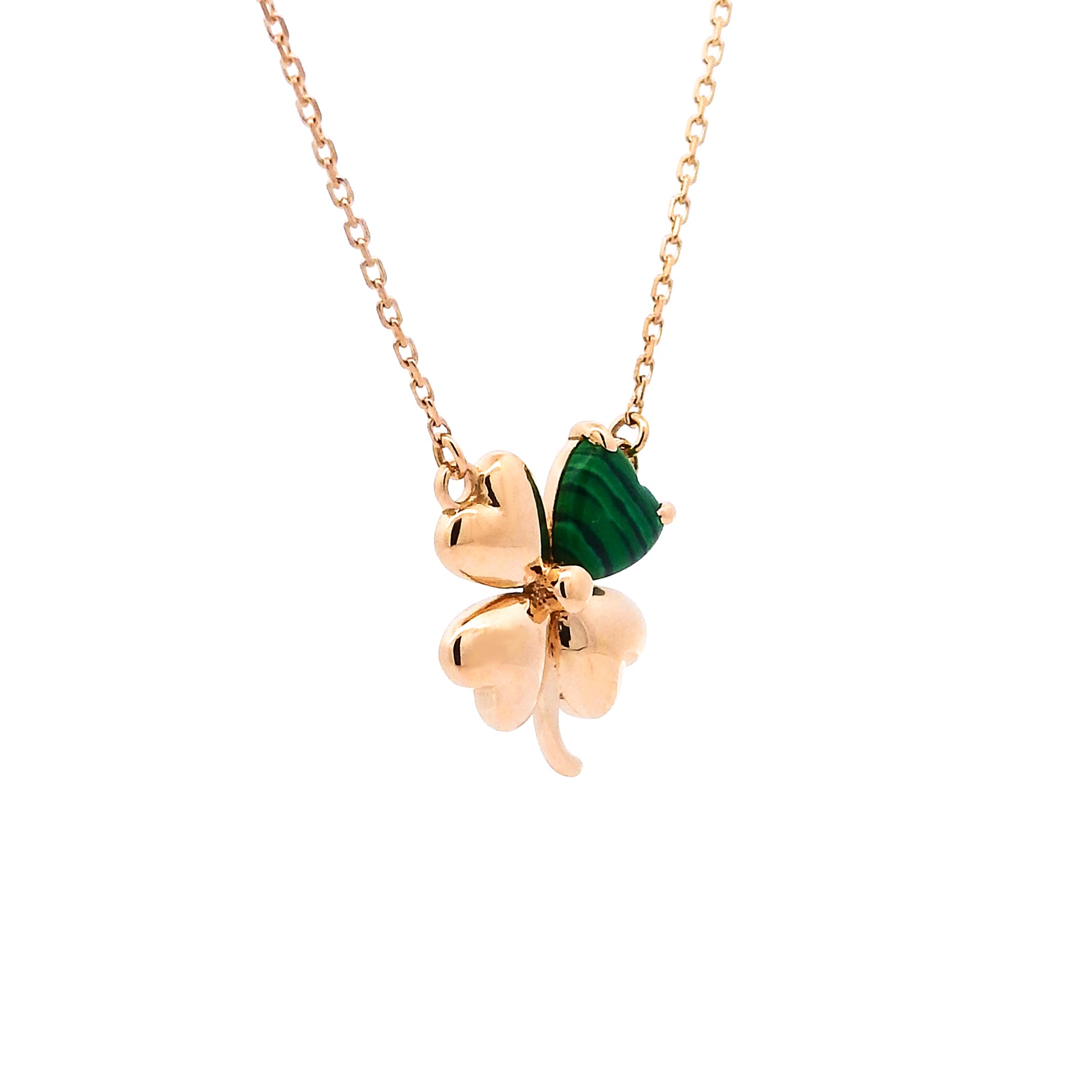 Oh Clover Full Gold with a Leaf