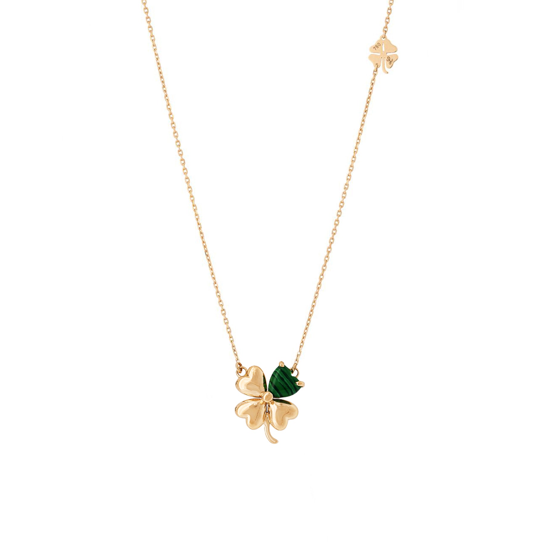 Oh Clover Full Gold with a Leaf