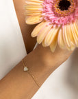 Heart Diamonds Bracelet 35