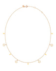 Retro Pompoms Suns Necklace