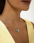 Blue Ocean Necklace