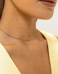 Roll On Necklace Star Diamonds