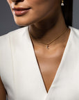 Roll On Necklace Moon Diamonds