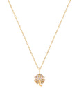 Roll On Necklace Clover Diamonds