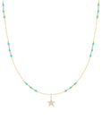 The 99 with a Fixed Star Diamond Charm
