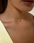 The 99 with a Fixed Heart Diamond Charm