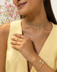 The 99 with a Fixed Palm Tree Diamond Charm