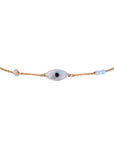 Marquise Evil Eye With Stones Bracelet
