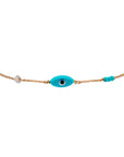 Marquise Evil Eye With Stones Bracelet
