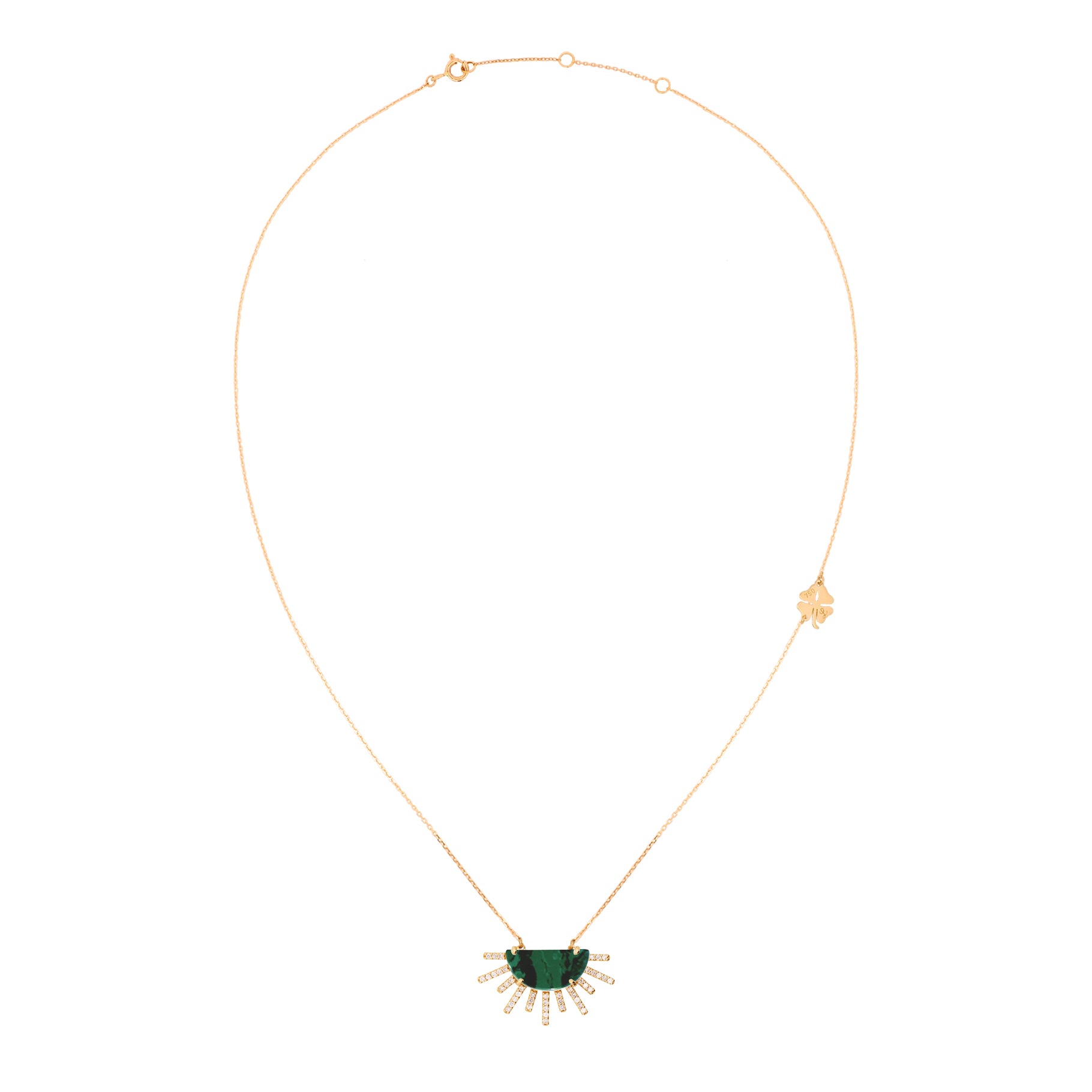 Sunrise Madness Diamonds Rays Necklace